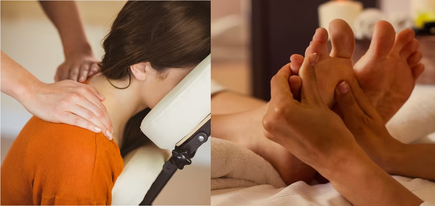 Chinese Foot + Head-Neck-Shoulder Massage